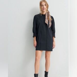 FARM Rio for Anthropologie - FARM Rio Dasha Tunic Dress - Black (Large)